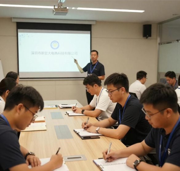 ​Yhdistykää kasvuun, rakentakaa uusi matka yhdessä - Shenzhen Xinhongda Electric Heating Technology Co., Ltd.:n uuden työntekijän koulutus päättyi onnistuneesti